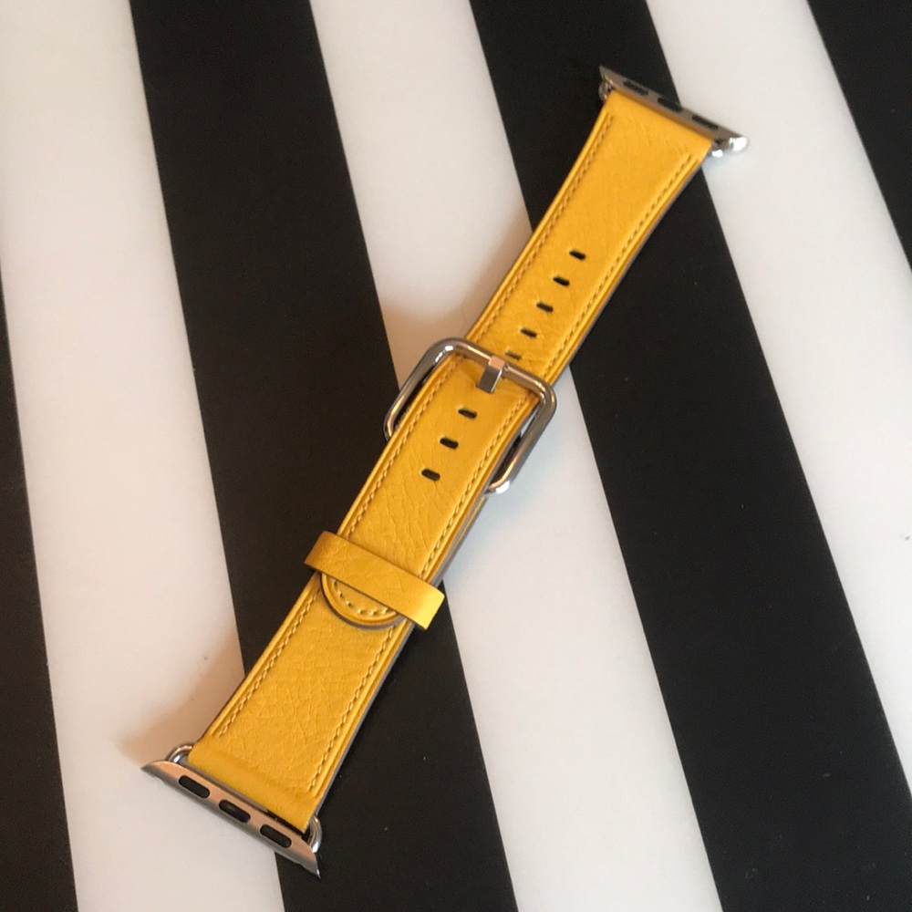 Yellow 38mm Apple Watch Classic Buckle